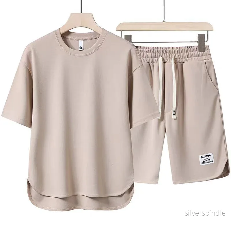 Ethan | Lätt Enfärgad Kortärmad T-shirt för Sommar Ethan | Lätt Enfärgad Kortärmad T-shirt för Sommar