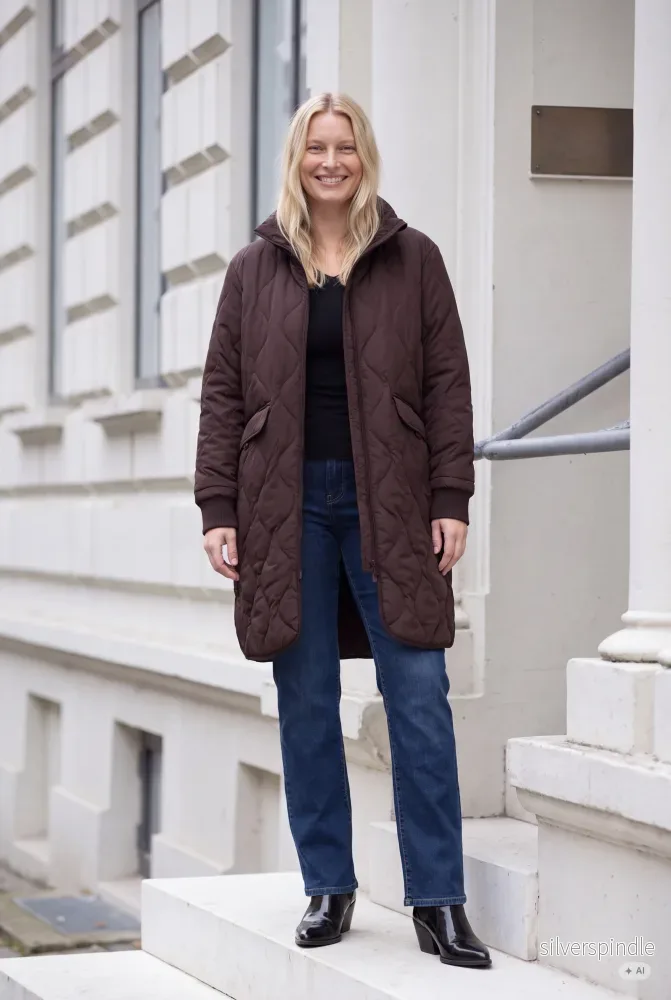 Diddi New Coat – Dark brown