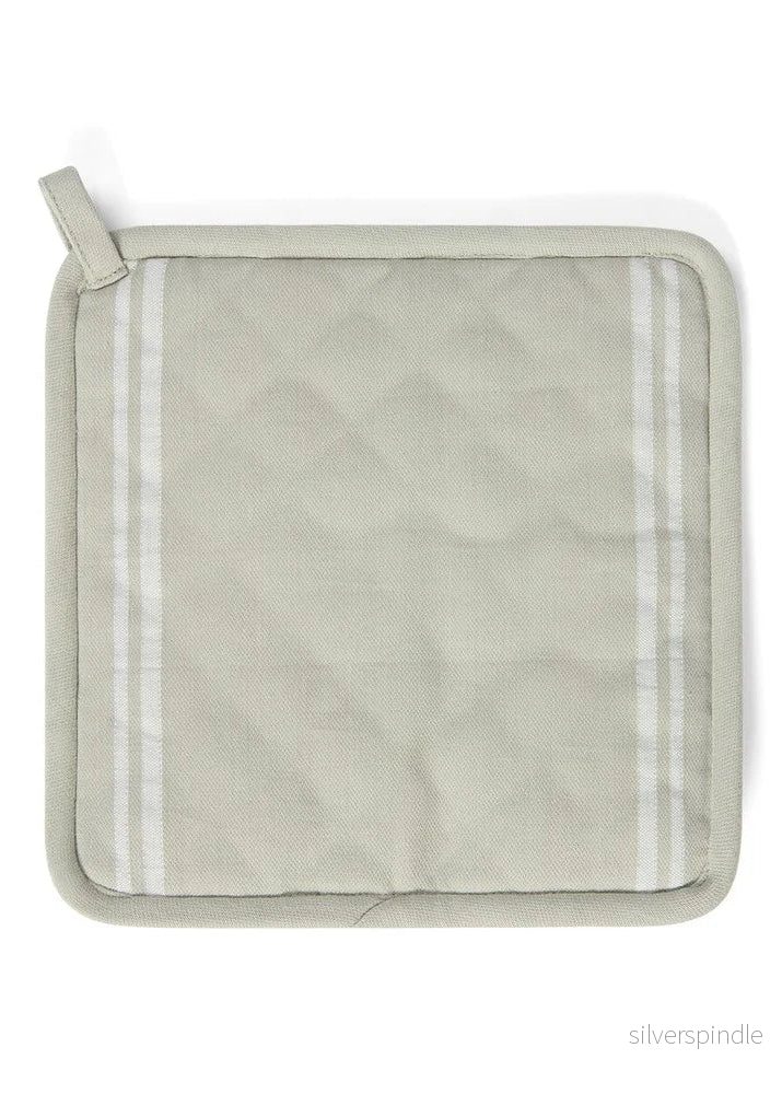 Lexington Org cotton Jaq Star Pot Hold Sage Green - Bild 2