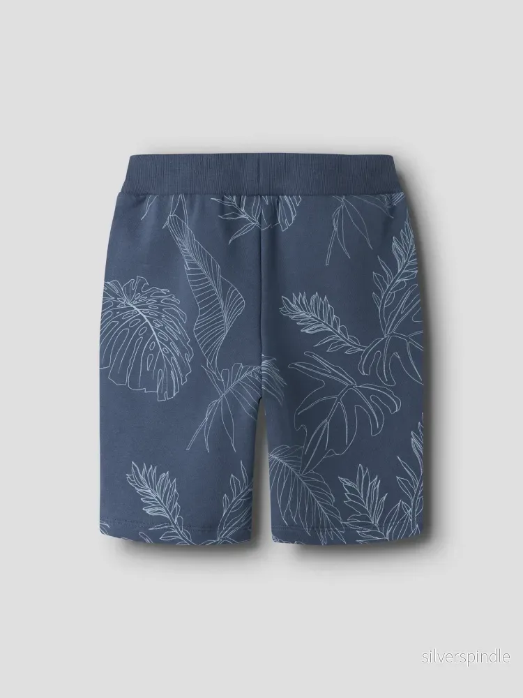 Mönstrad Sweat Shorts - Bild 2