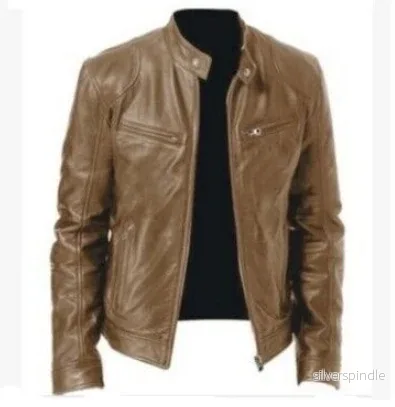 Ethan | Slim Fit Herrjacka med Dragkedja - Bild 2