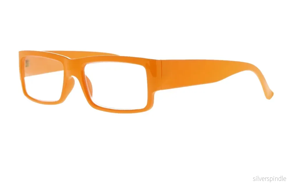 AUGUST solid orange Reading Glasses - Bild 2