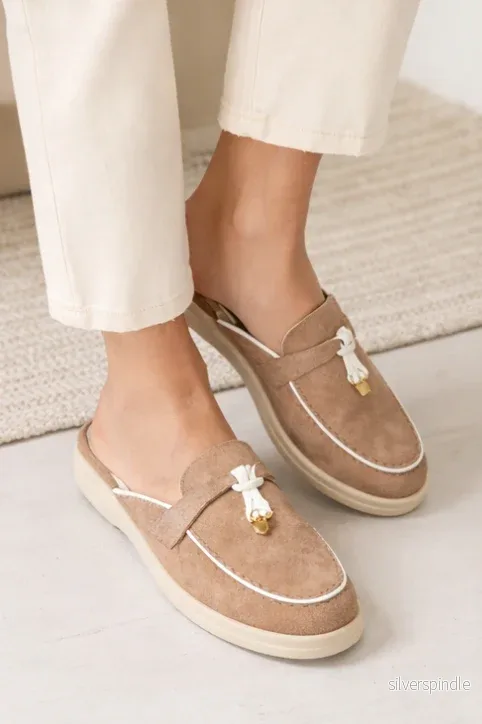 Olivia | Elegant Öppen Klack Slip-On Mules Olivia | Elegant Öppen Klack Slip-On Mules