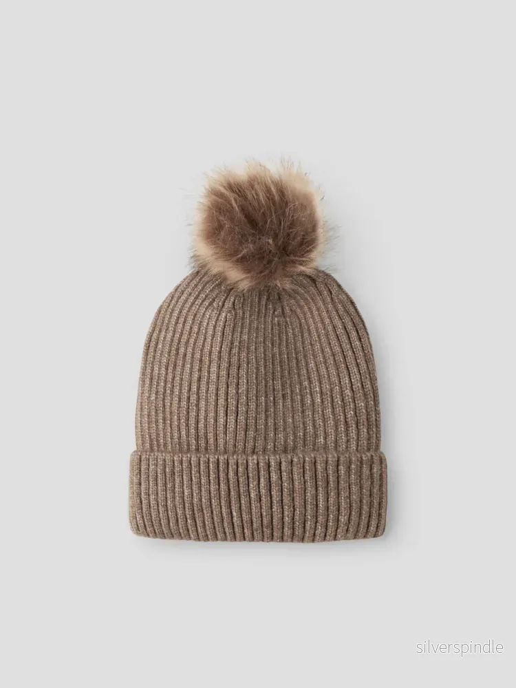 Mora Stickad Mössa med Tofs Unisex - Bild 2