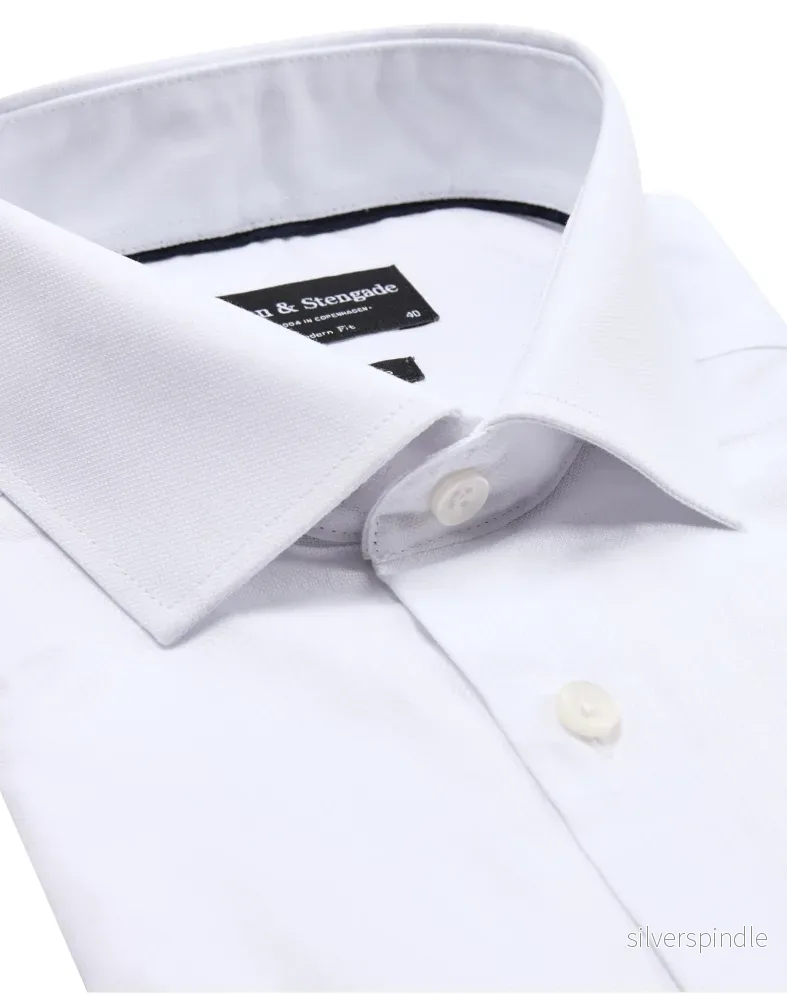 BS Percie Modern Fit Skjorta - White - Bild 2