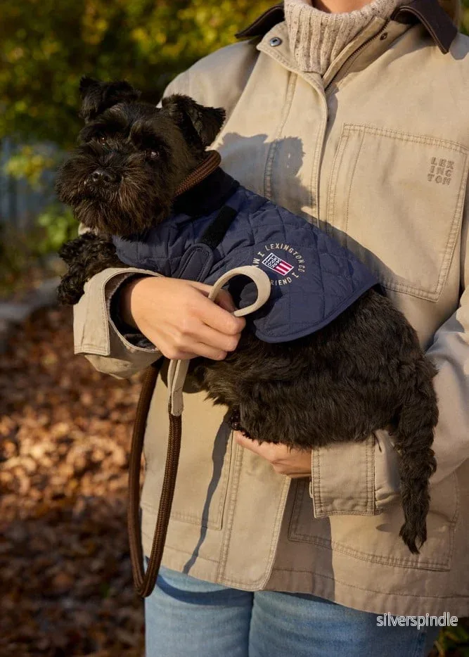 Lexington Dog Quilted Jacket Navy - Bild 2