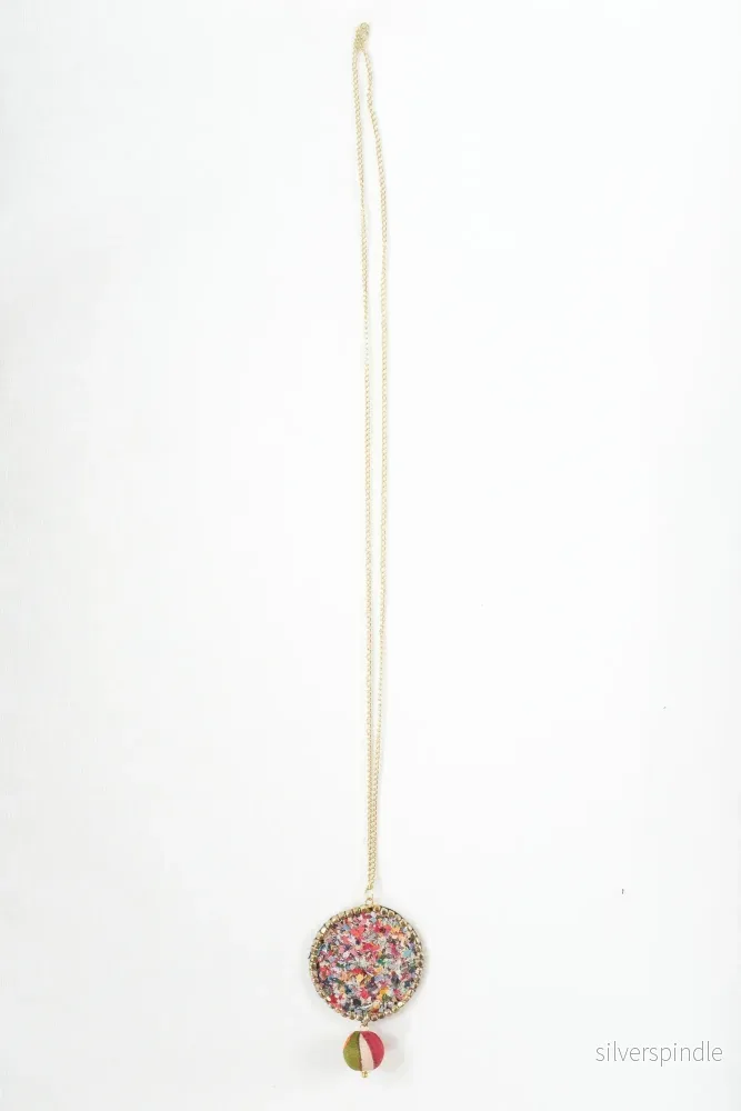 Halsband Recycle Medaljong - Bild 3