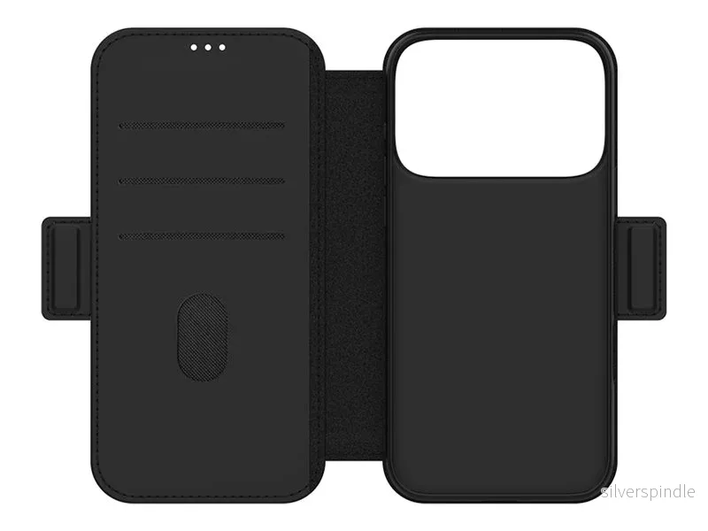Nordfjord Slim Plånboksfodral iPhone 17 Pro – Svart Nordfjord Slim Plånboksfodral iPhone 17 Pro – Svart