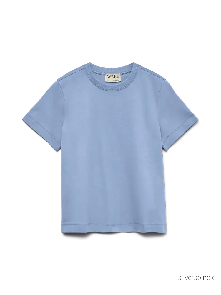 NAIMA T-SHIRT BRUNNERA BLUE