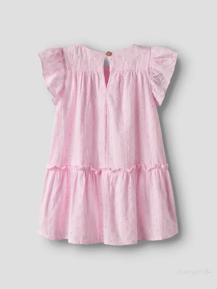 Rosa Klänning Broderi - Bild 2