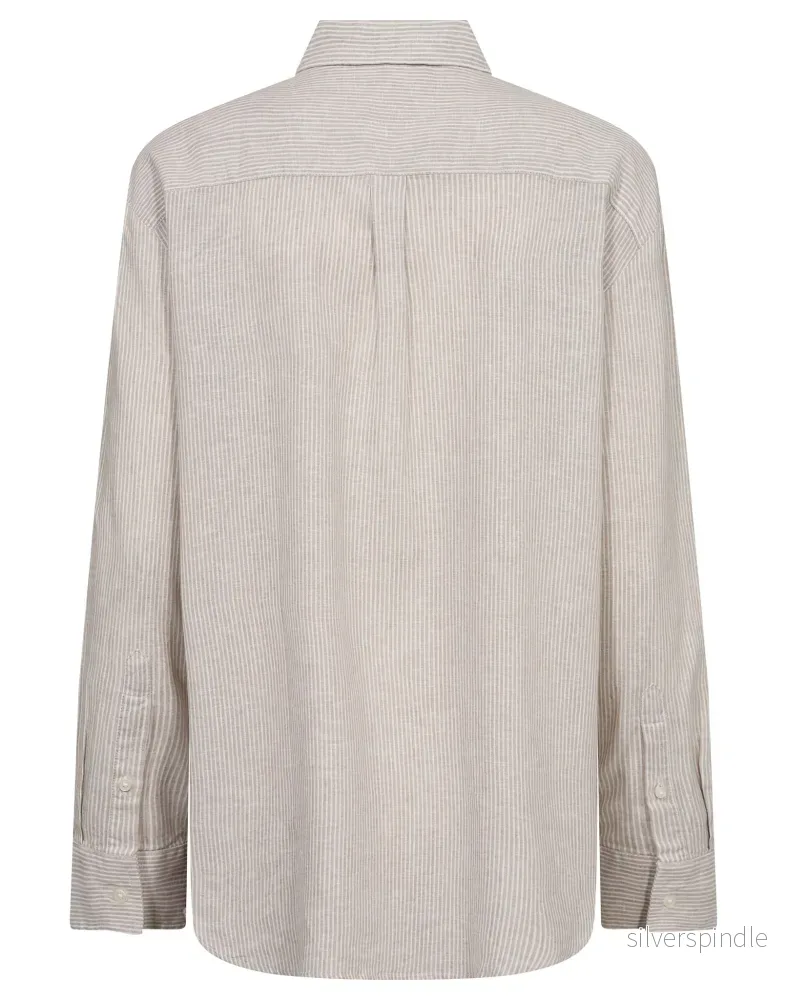 BS Aglaia Regular Fit Skjorta - Clay/White - Bild 2