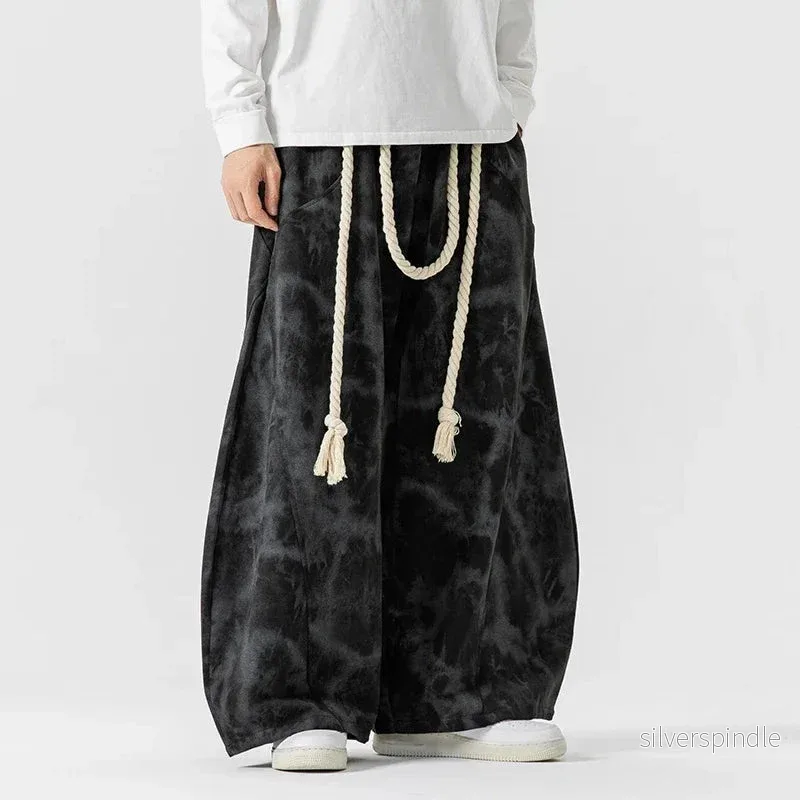 Ethan | Avslappnade Batik Sweatpants Med Vida Ben - Bild 3