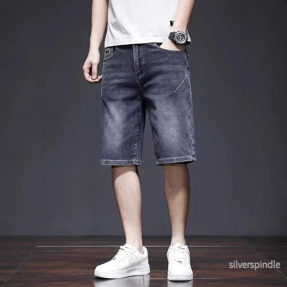 Ethan | Avslappnade Sommarjeanshorts för Män - Bild 2