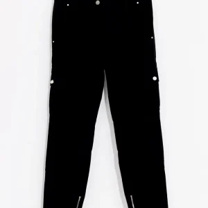 GABARDINE TROUSERS – Svart GABARDINE TROUSERS – Svart