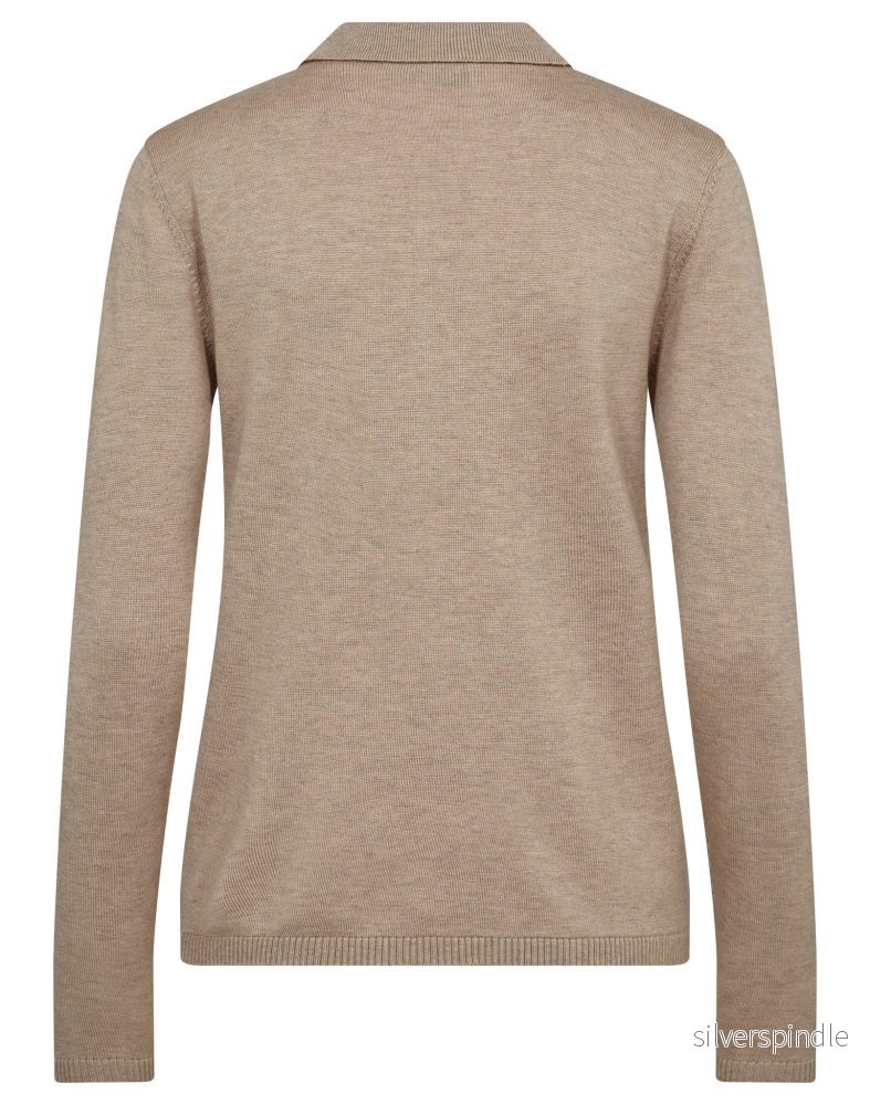 BS Celestina Regular Fit Stickat - Sand - Bild 2