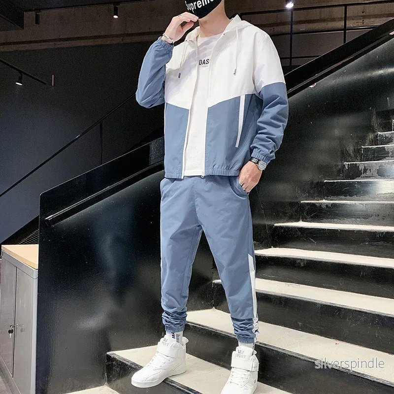 Ethan | Modern Höst Träningsdress med Huva - Bild 2