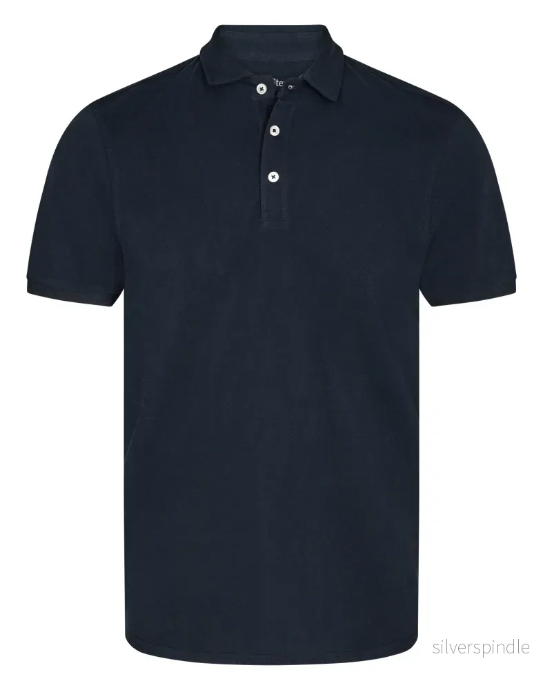 BS Monir Regular Fit Piké - Navy