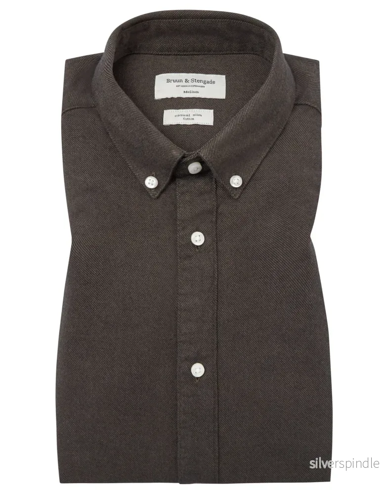 BS Jobe Casual Slim Fit Skjorta – Dark Green BS Jobe Casual Slim Fit Skjorta – Dark Green
