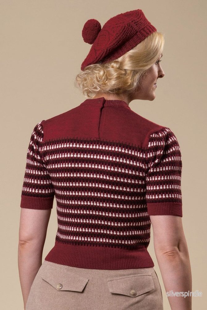 The Technicolor Dream Tee - Burgundy - Bild 3