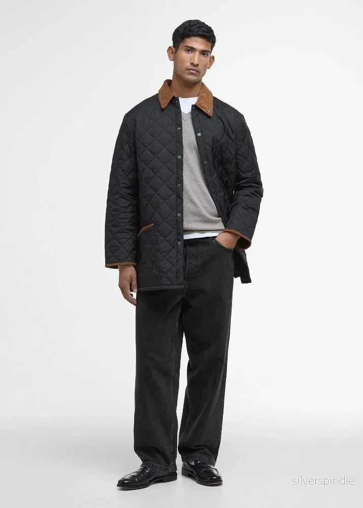 Barbour Anniversary Liddesdale Quilt jkt Black - Bild 2