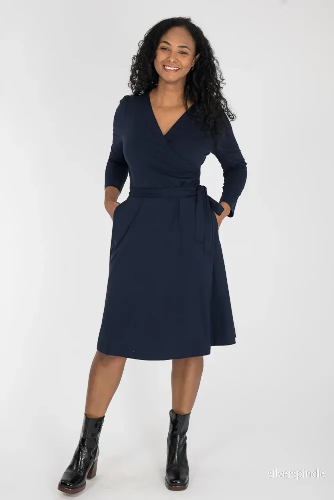 Ready to go short jersey dress - Navy Blue - Bild 2