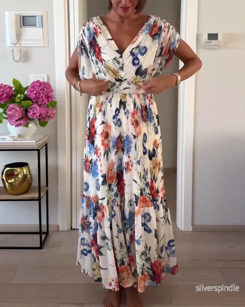 Ella | Blommig Elegant Maxiklänning Dam - Bild 2