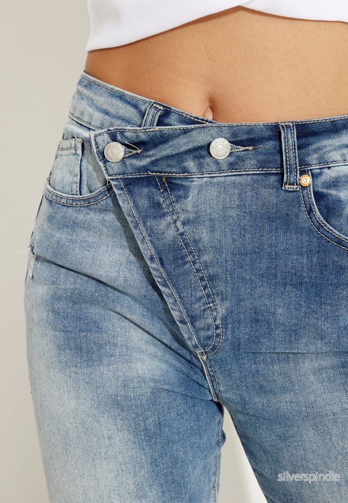 JEANS ASSYMETRIC - Blue - Bild 3