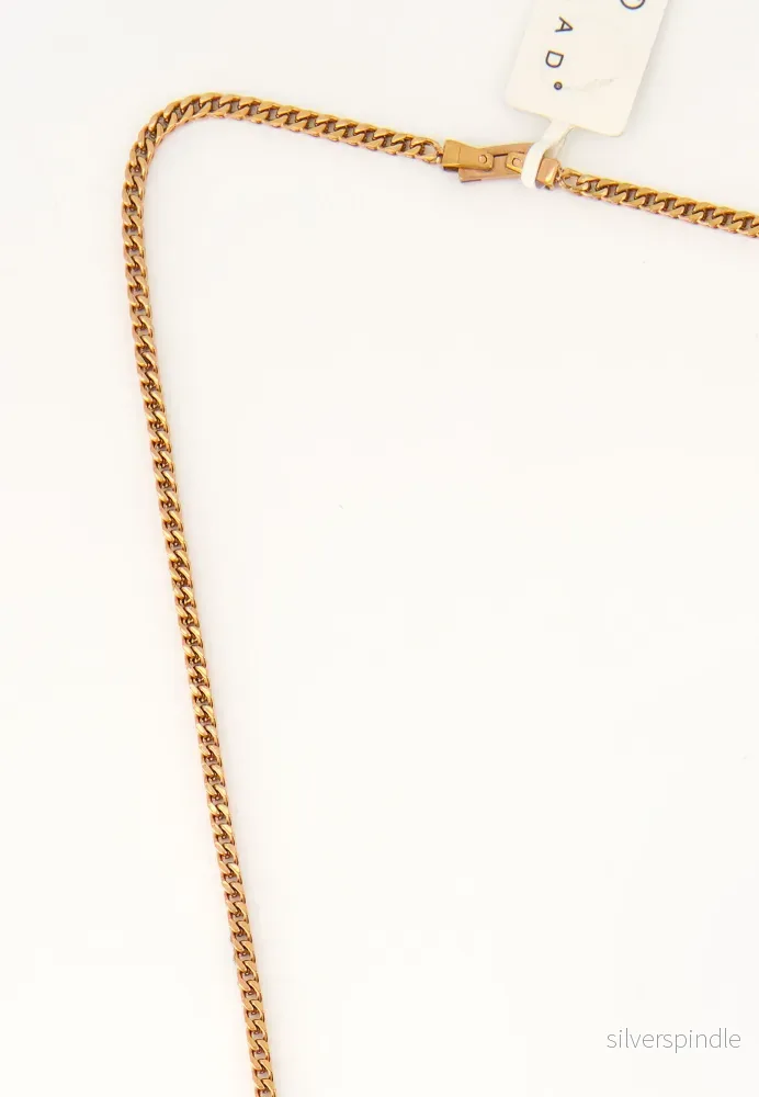 LEE NECKLACE SINGLE ROSE GOLD ACCESSOARER / HALSBAND - Guld - Bild 2