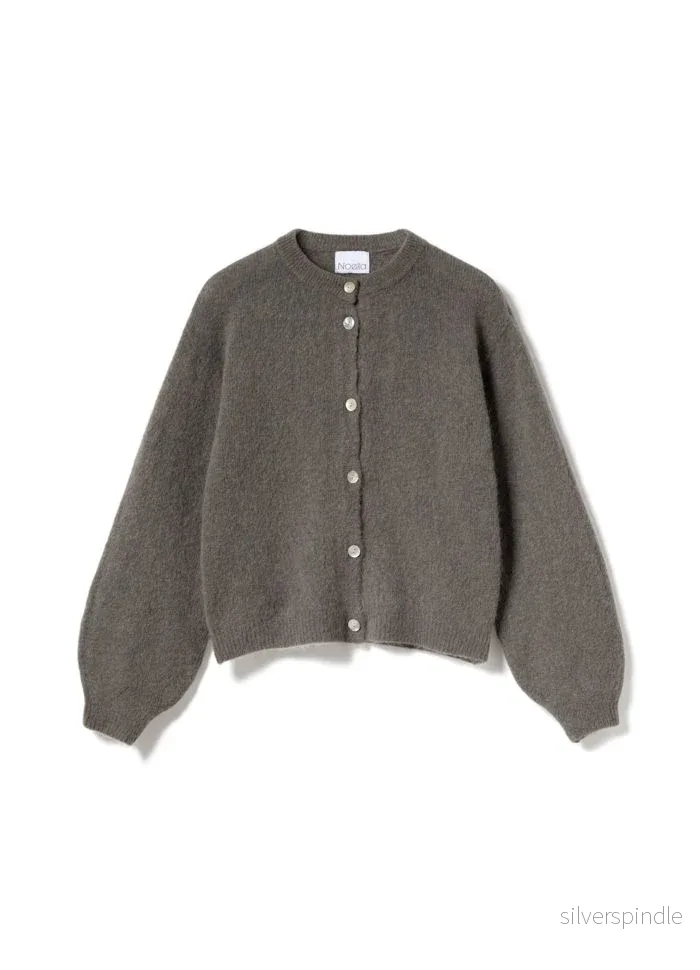 KAE KNIT CARDIGAN COFFEE - Bild 3