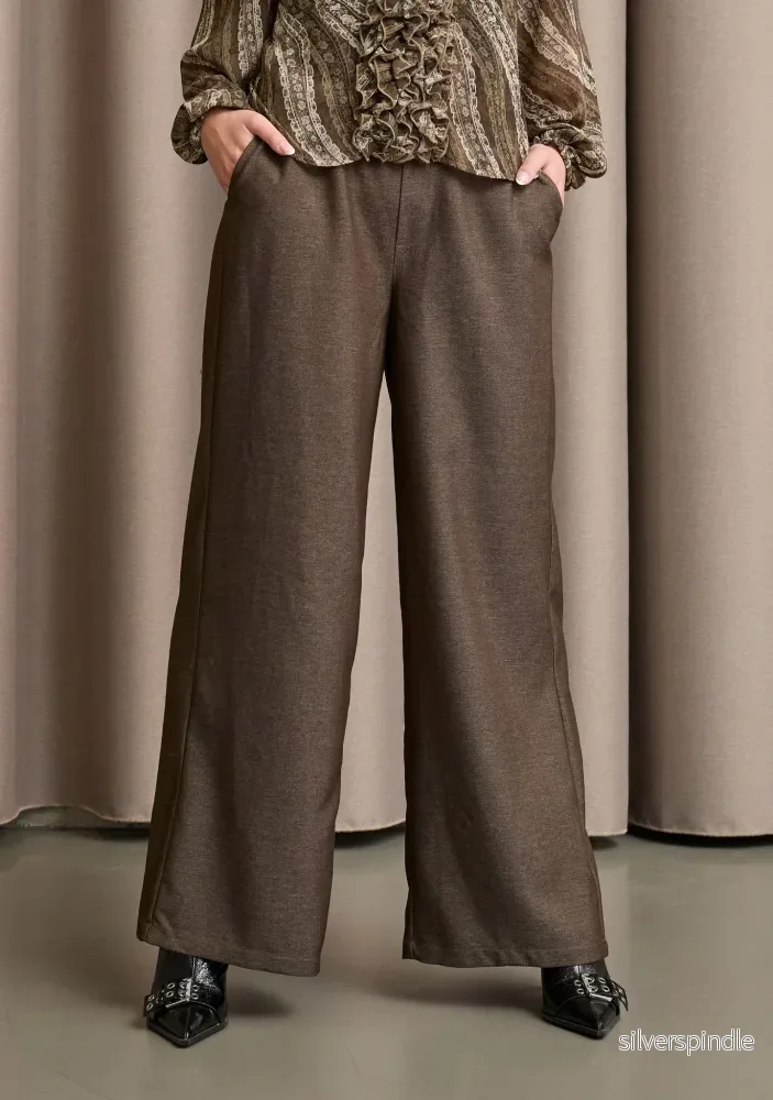 Osa Classic Pant – Brown Melange Osa Classic Pant – Brown Melange