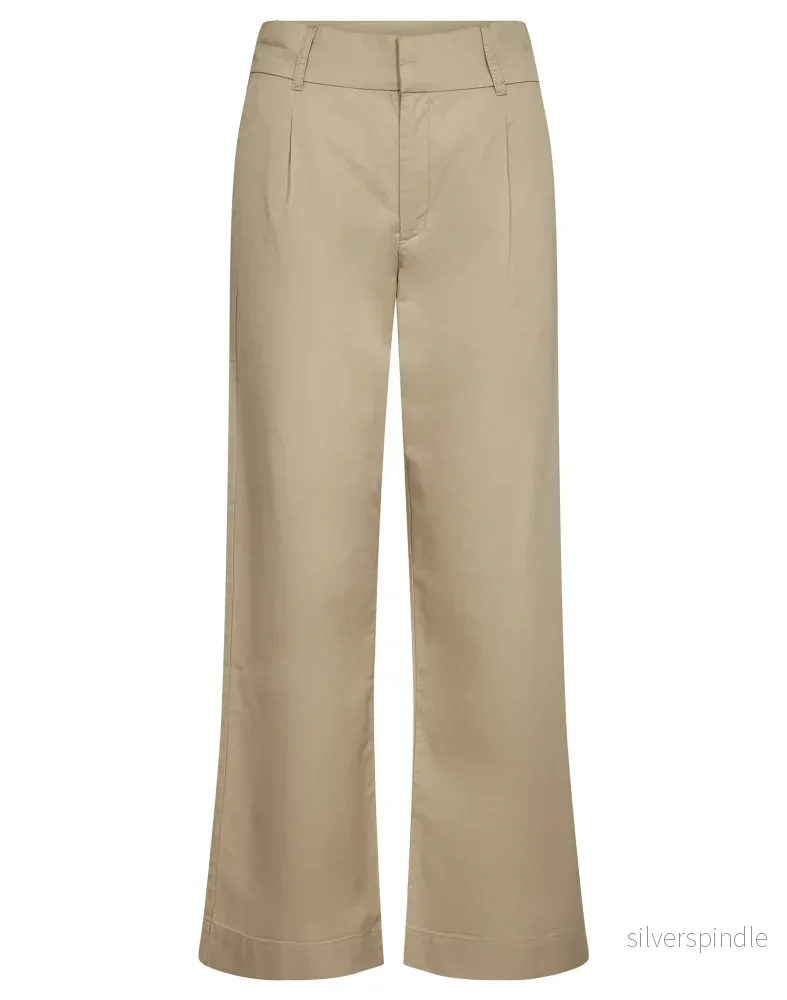 BS Bella Regular Fit Byxor  – Sand