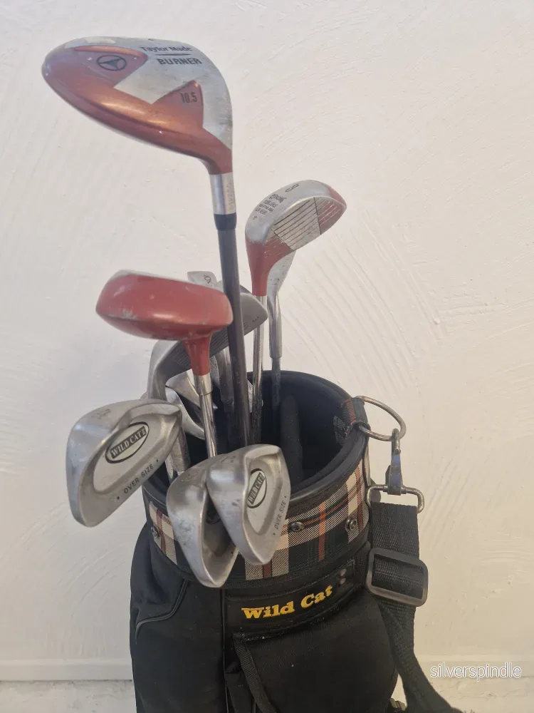 WILD CAT golfbag & golfklubbor - Bild 3