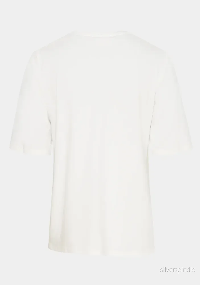 Louis s/s T-Shirt - Broken White - Bild 2