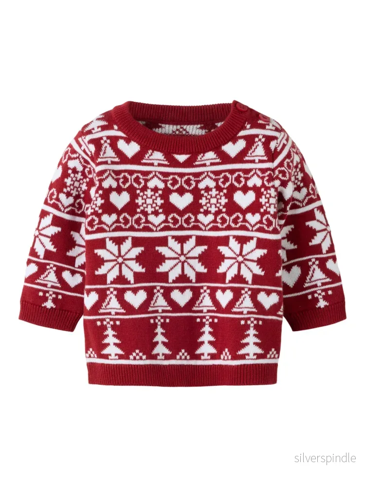 Rismas Stickad Jultröja Rismas Stickad Jultröja