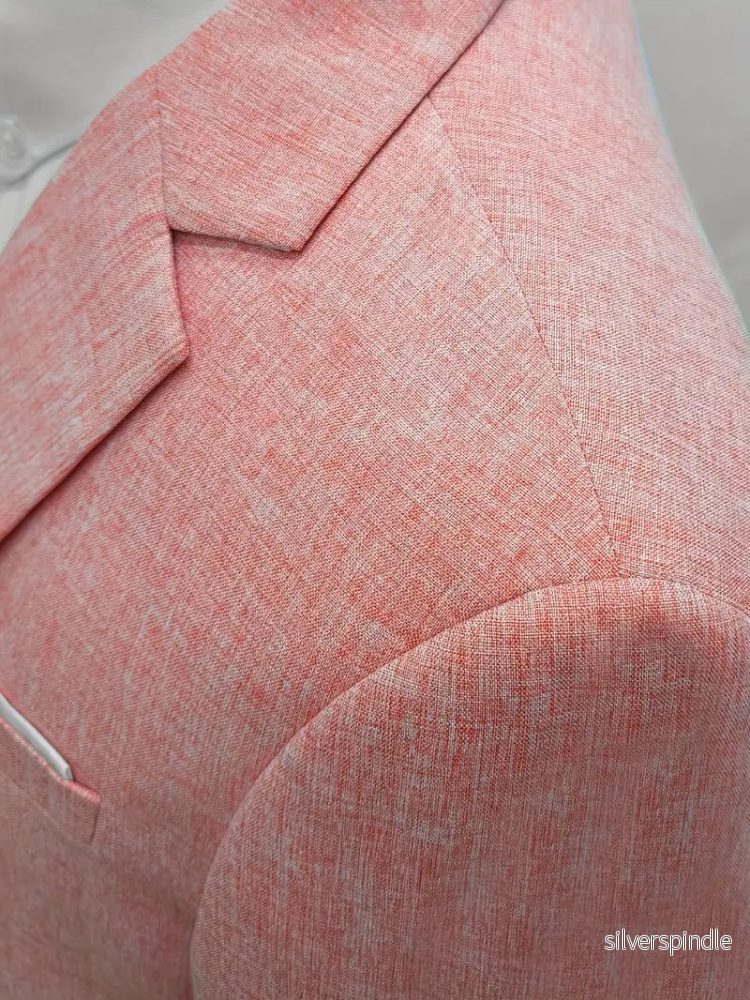 Kavaj för Män | Enkelknäppt Vintagejacka med Skarpa Slag | Tidlös Stil för Avslappnade och Semi-Formella Tillfällen - Bild 3