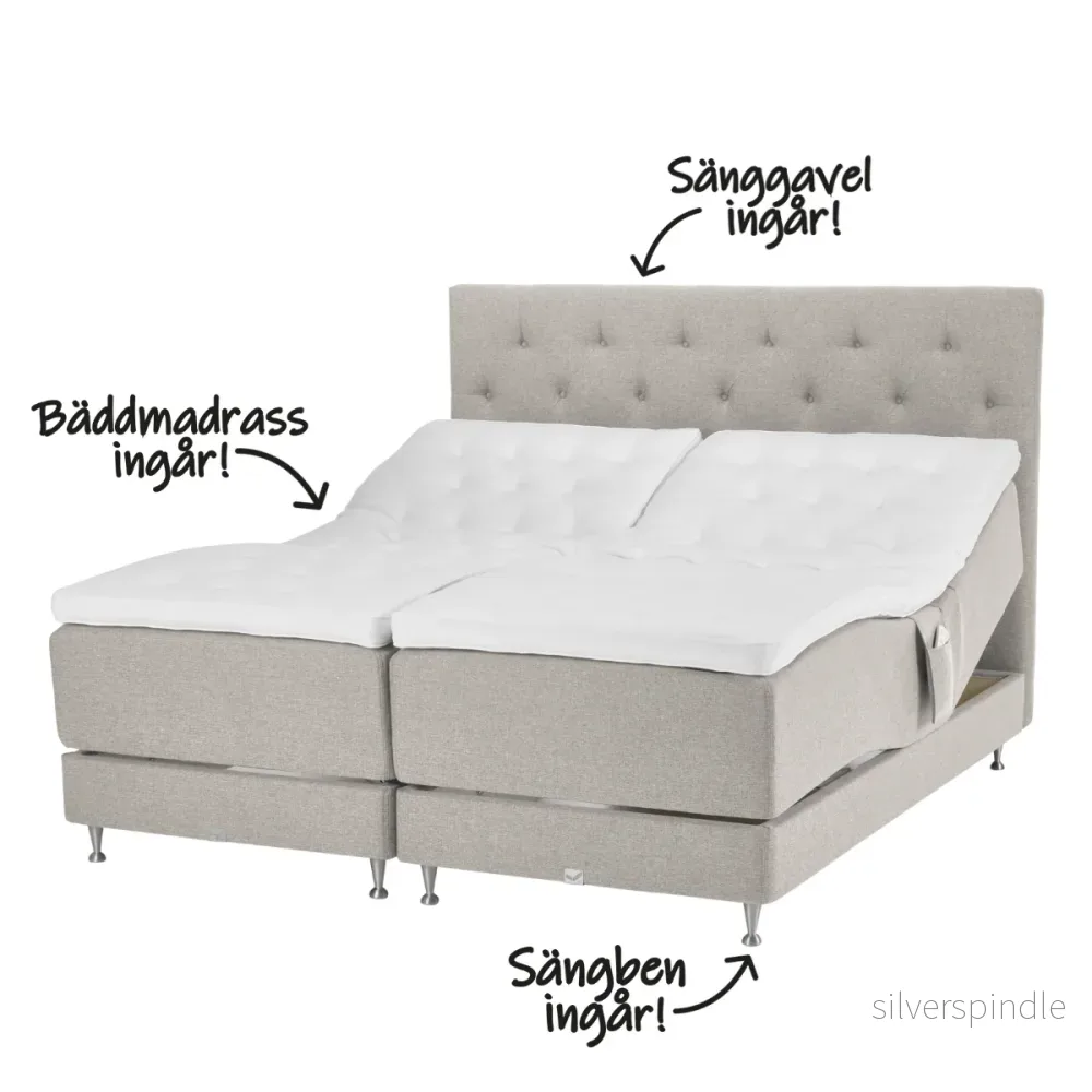 Viking Beds Björkö Duoflex Ställbar Säng ALL-INCLUSIVE