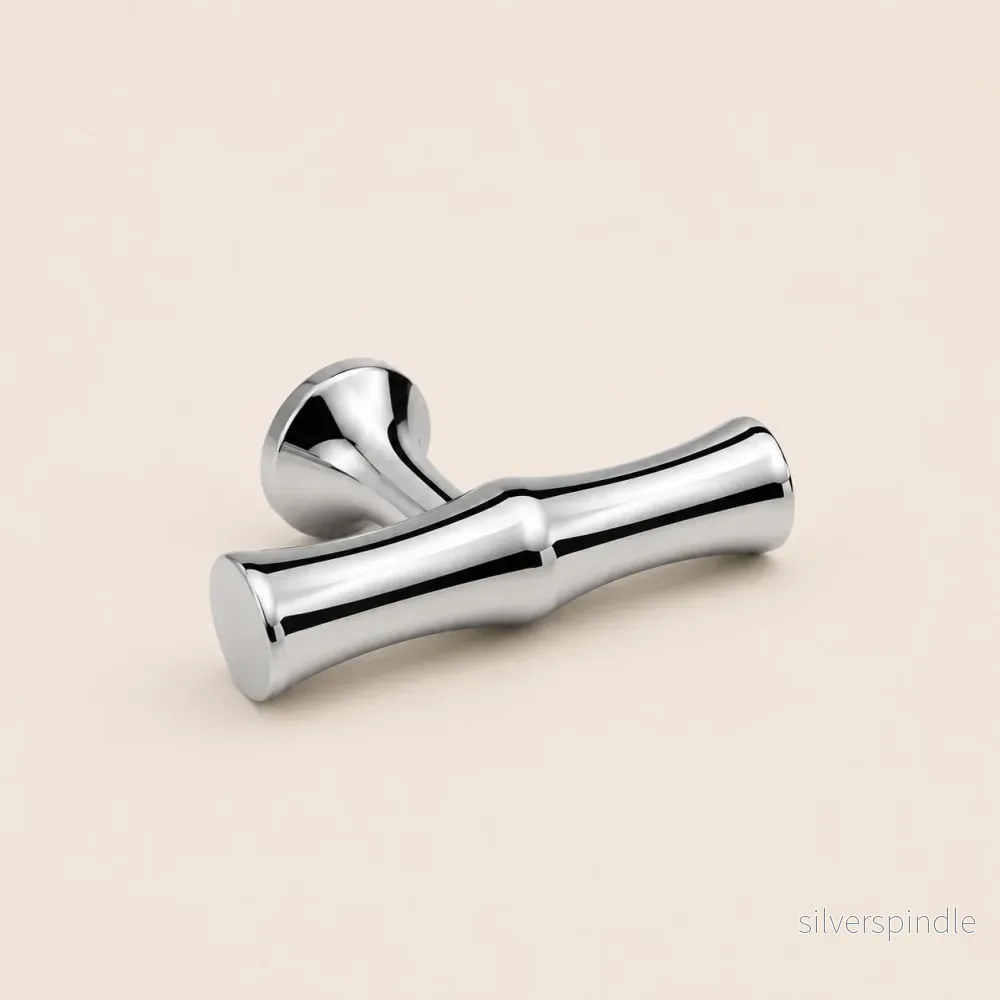 T-knopp i krom – klassisk design - Bild 2
