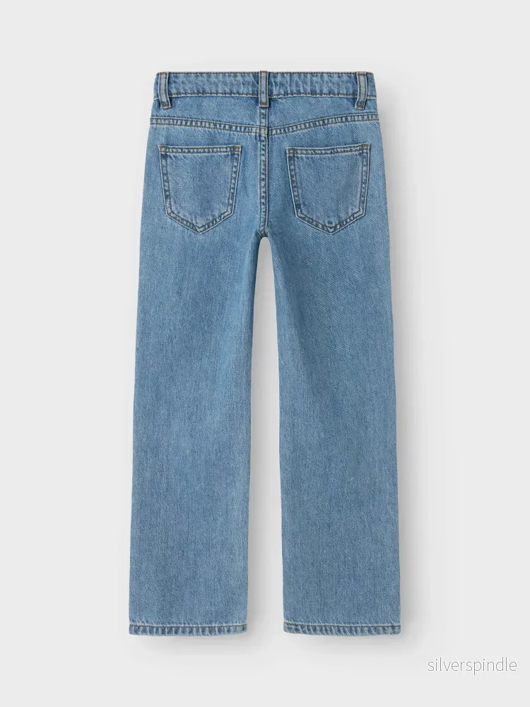 Jeans med strass Rak Modell - Bild 2