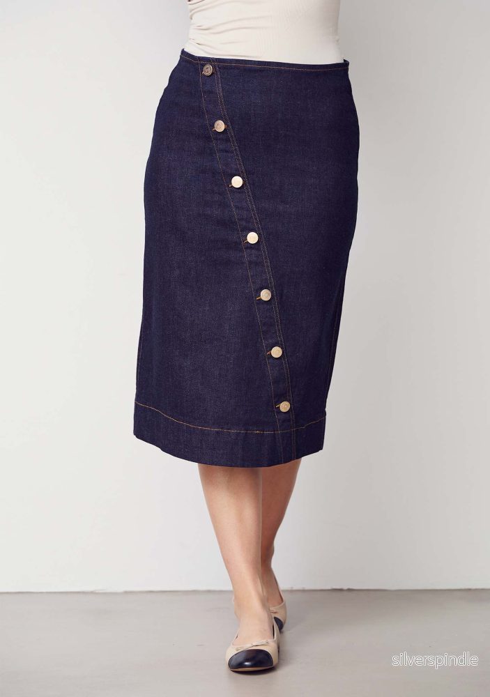 Como New Skirt – Unwashed Denim