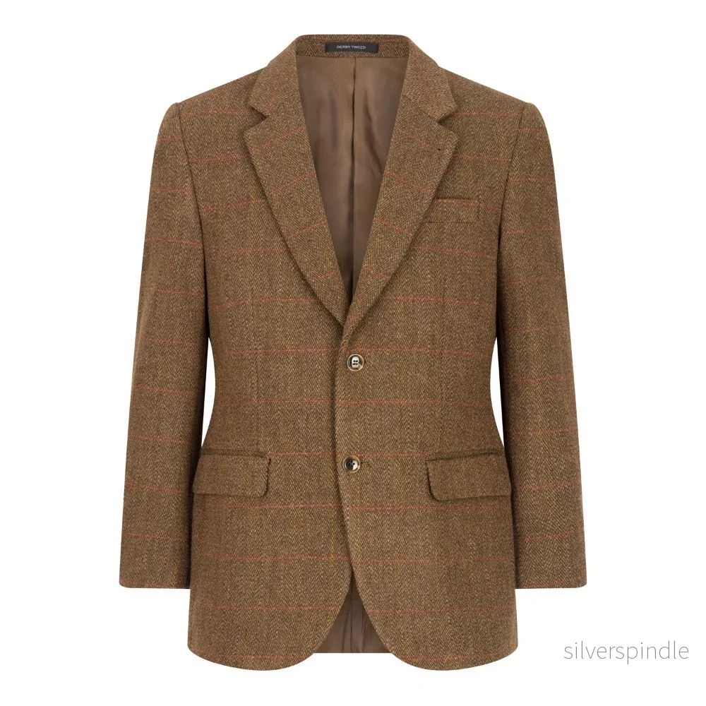 Walker & Hawkes Cambridge - tweedkavaj Brown Tweed - Bild 3