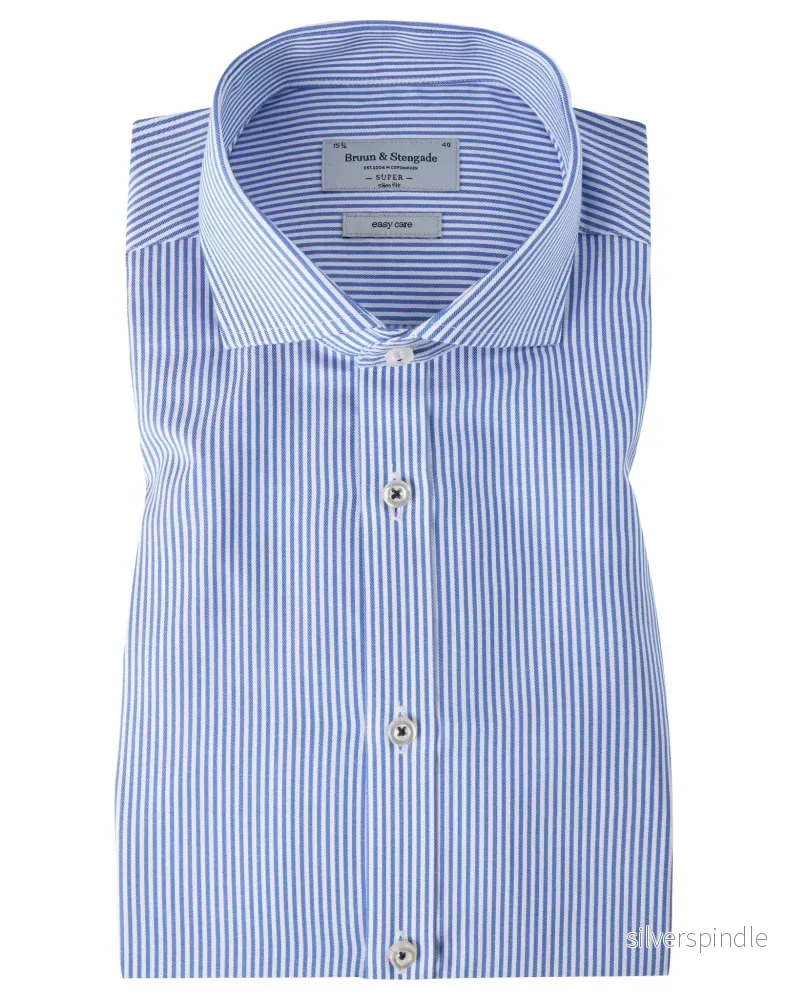 BS Kenor Super Slim Fit Skjorta – Blue BS Kenor Super Slim Fit Skjorta – Blue