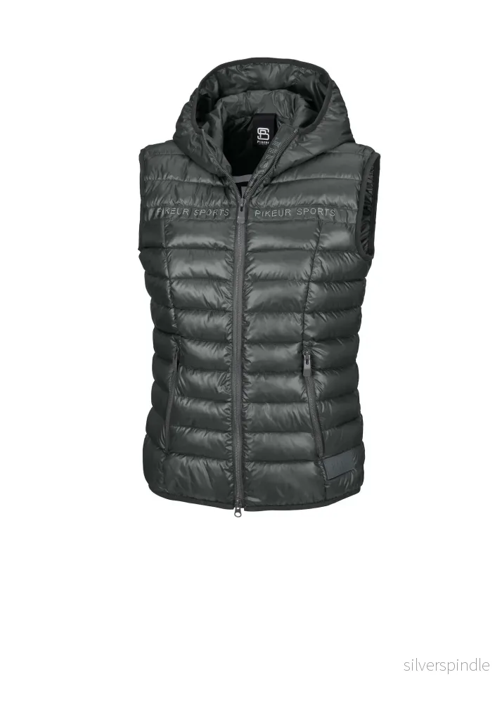 Pikeur Sports Quilted Waistcoat Dark Olive - Bild 3