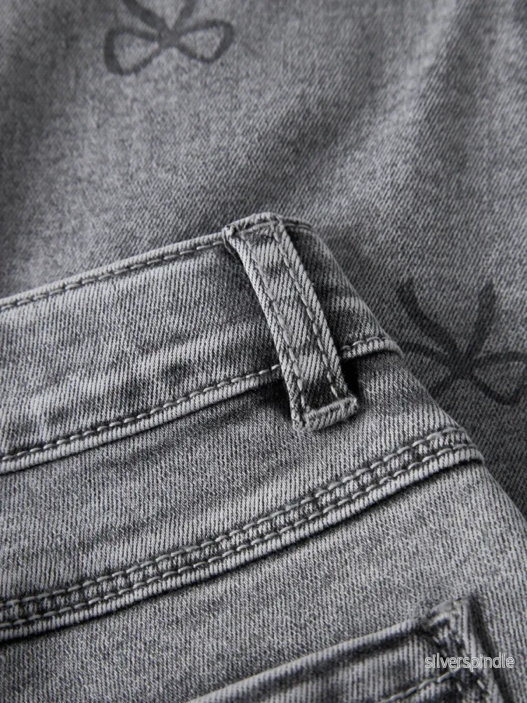 Jeans Med Rosetter - Bild 3