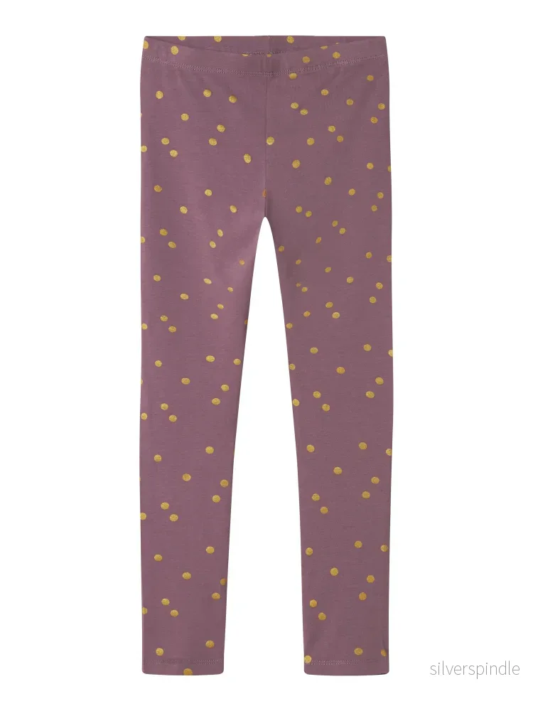 Leggings Glitter Detaljer Leggings Glitter Detaljer