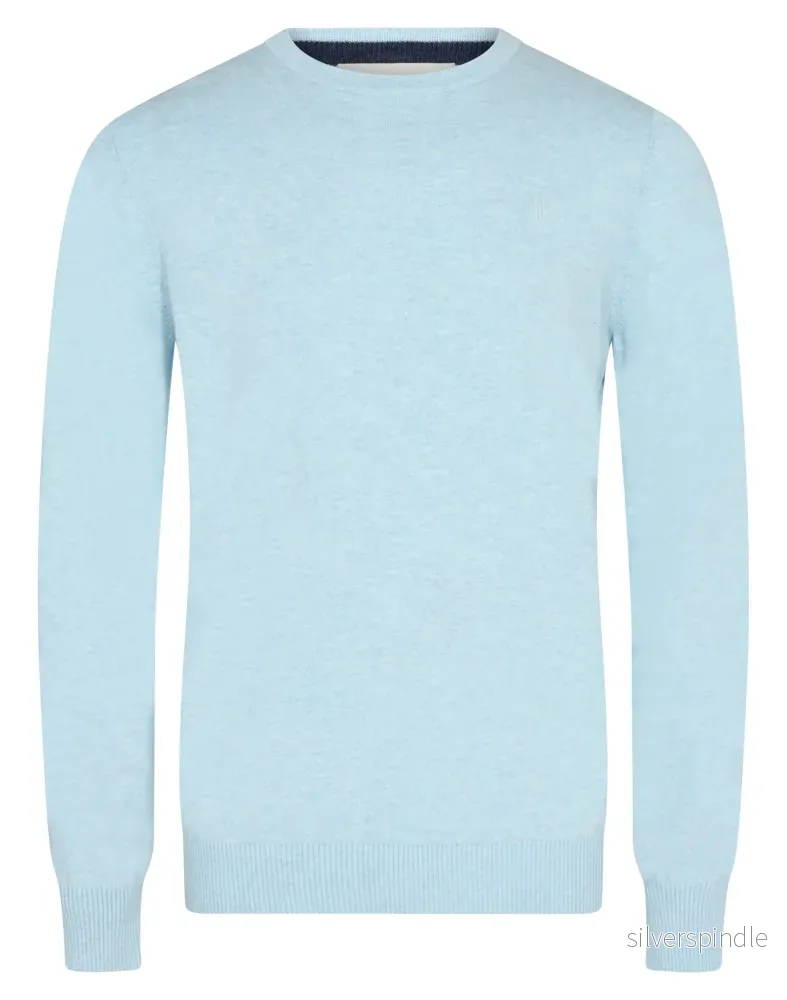 BS Jupiter Regular Fit Stickat – Light Blue BS Jupiter Regular Fit Stickat – Light Blue