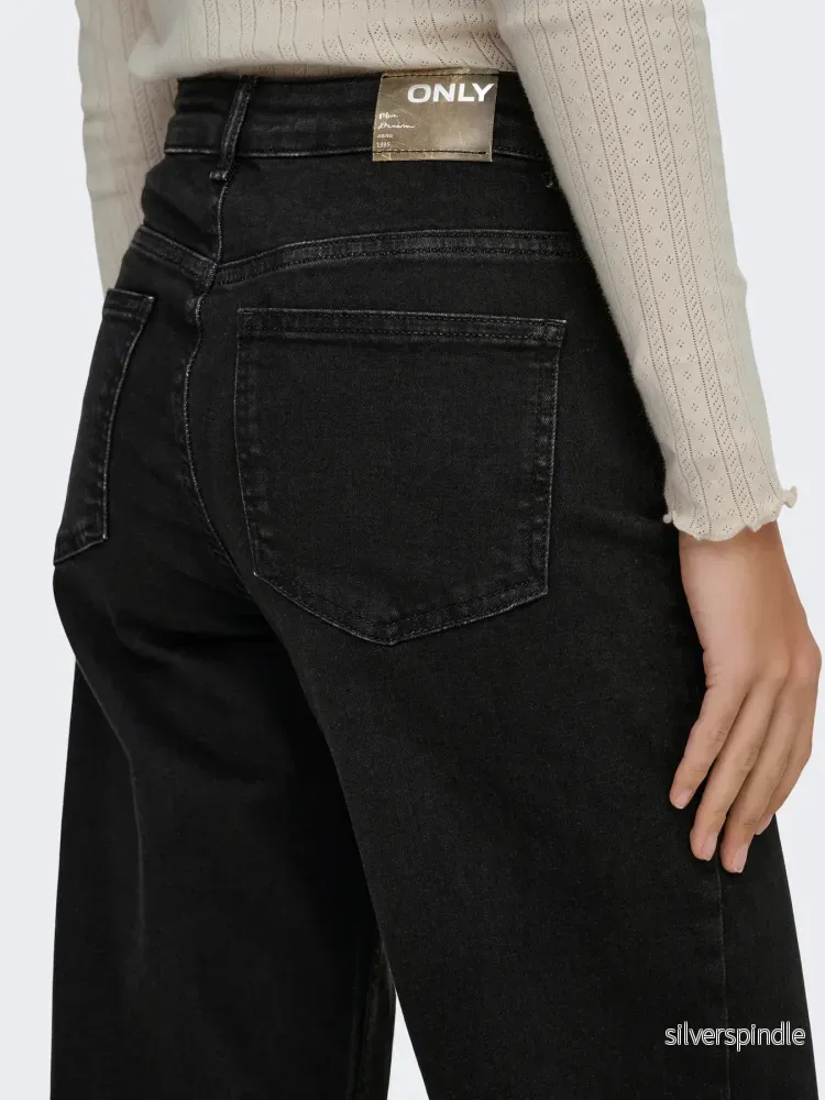 MADISON BLUSH HW WIDE WASHED BLACK L32 - Bild 3
