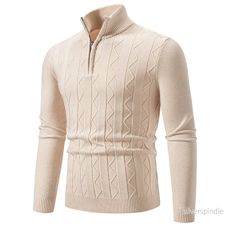Liam | Slim Fit Vinterstickad Pullover Liam | Slim Fit Vinterstickad Pullover