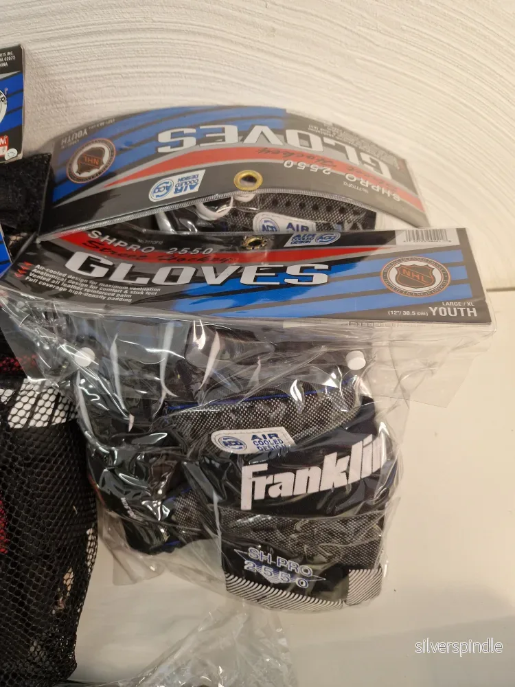 Franklin landhockeyhandskar + skidväska. - Bild 2