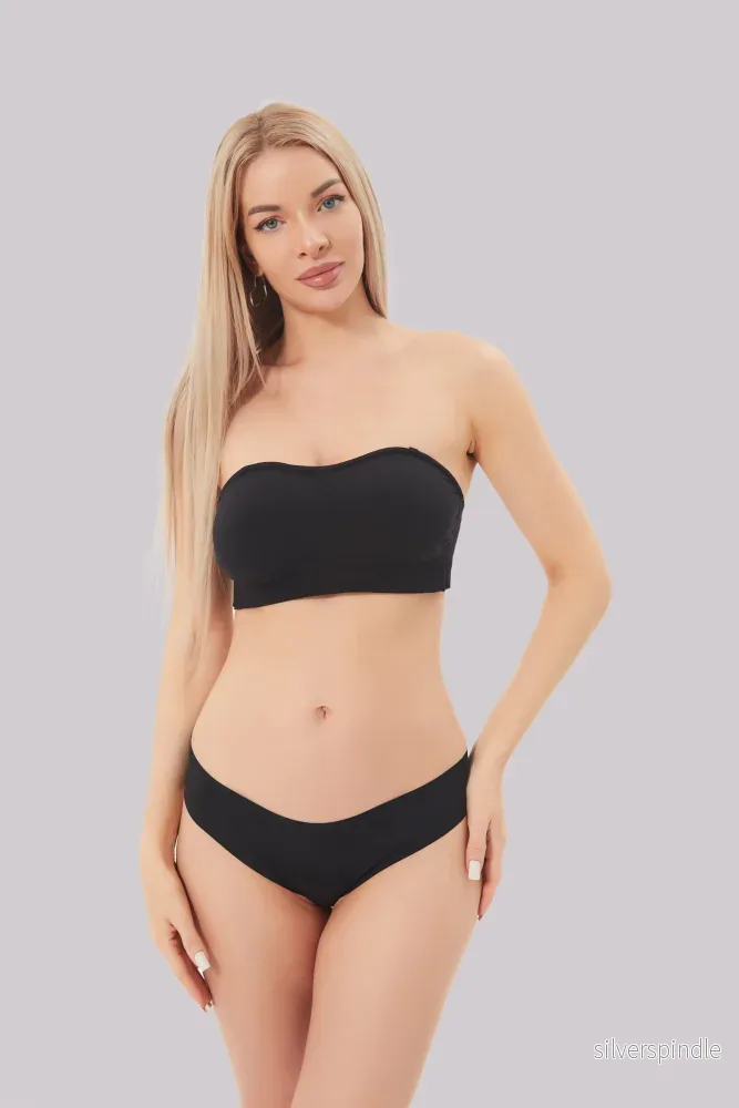 Oliver | Bekväm Axelbandslös Bandeau BH i Sömlös Design