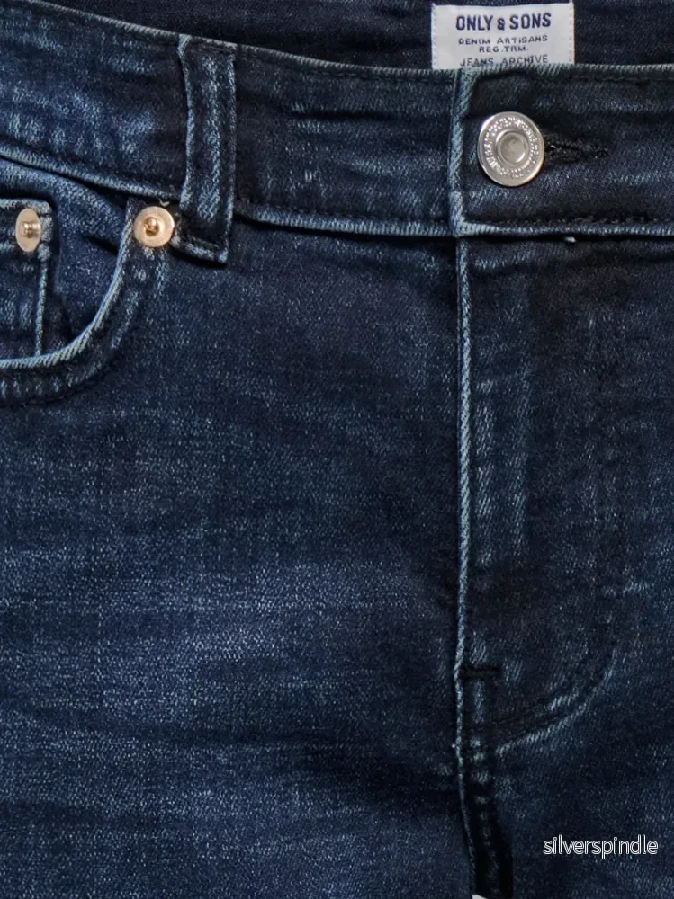 JR WEFT JEANS BLUE BLACK - Bild 3